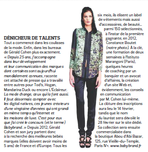 LE FIGARO - STYLE - FOCUS - 08.02.14